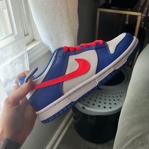 Nike Dunk Low Bright Crimson Game Royal